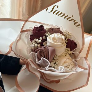 Soie de Medine - 3 Voiles ~ 6 Fleurs
