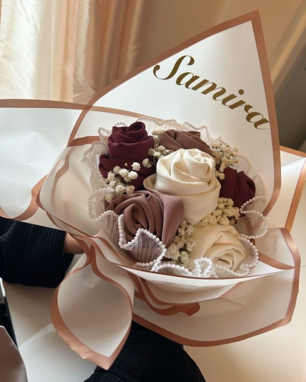 Soie de Medine - 3 Voiles ~ 6 Fleurs